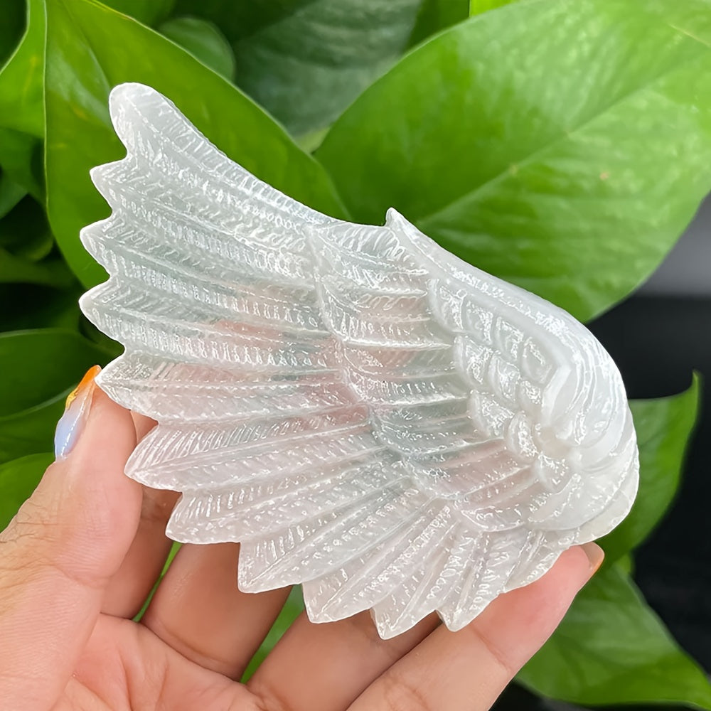 Selenite Angel Wings