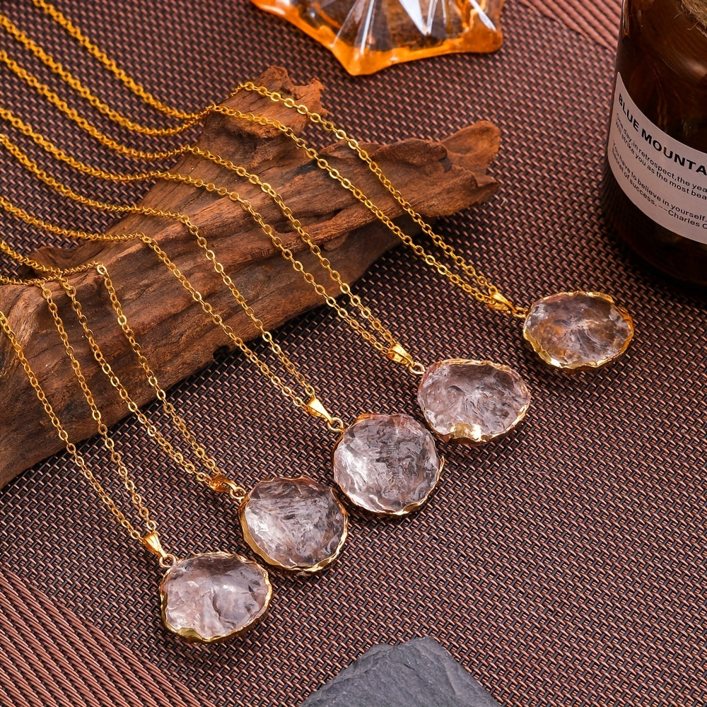 Clear Quartz Necklace