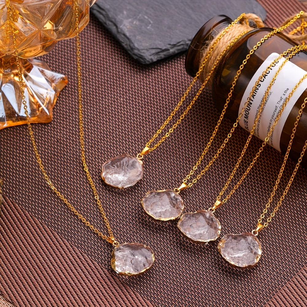 Clear Quartz Necklace