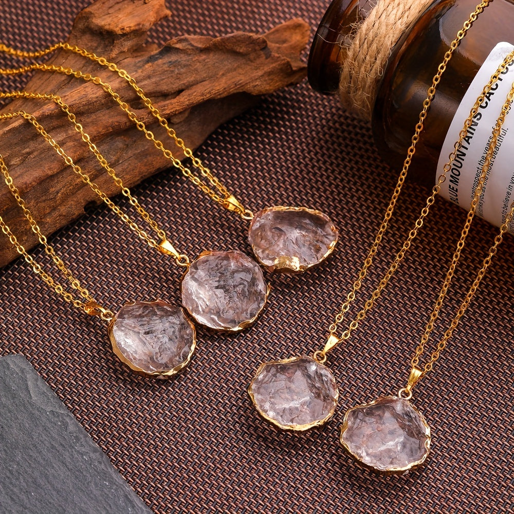 Clear Quartz Necklace