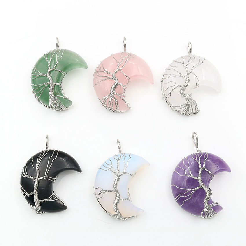 Moon Tree Of Life Pendant