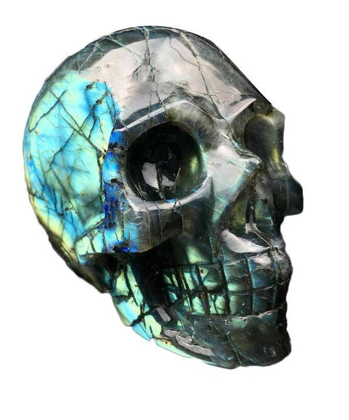 Labradorite Skull | Crystal
