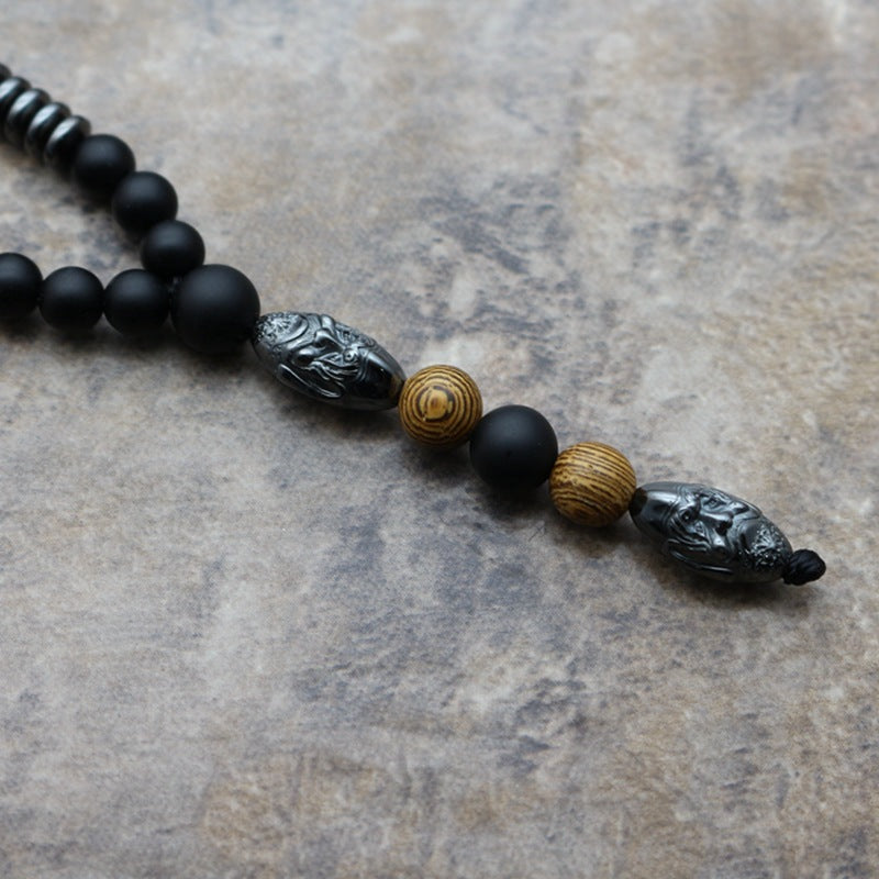 Black Hematite Necklace | Crystal Jewellery