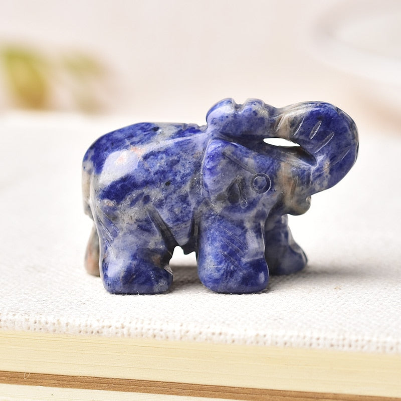 Sodalite Elephant | Crystal