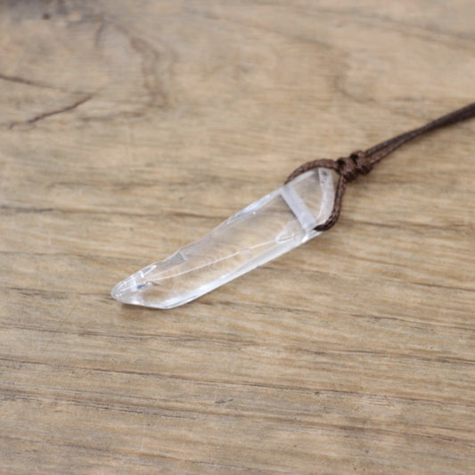Clear Quartz | Crystal Necklace