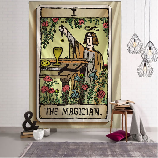 The Magician Tarot Card Tapestry | Art