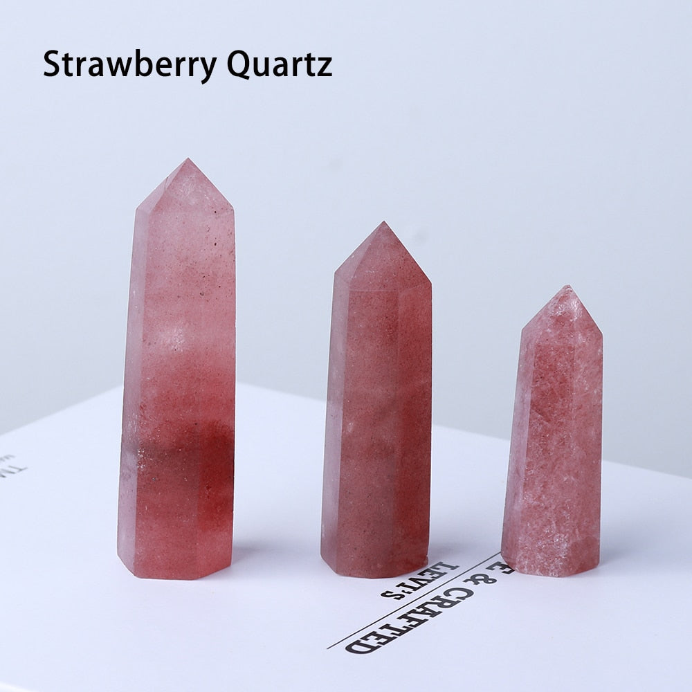 Strawberry Quartz | Crystal Tower