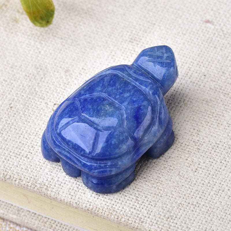 Blue Aventurine | Crystal Tortoise