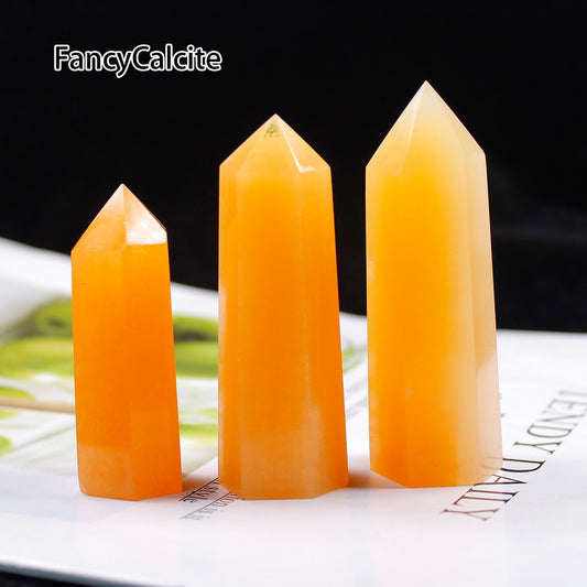 Orange Calcite | Crystal Tower