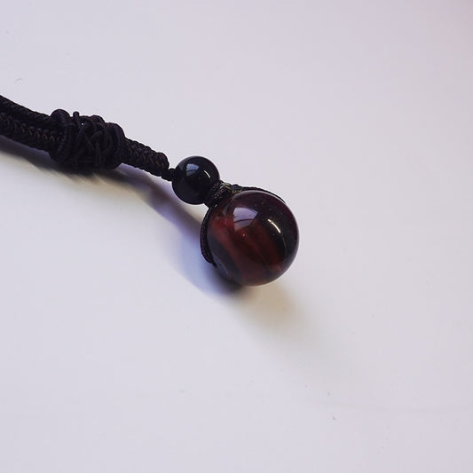 Red Tigers Eye | Crystal Necklace