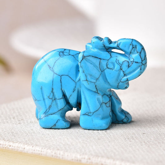 Turquoise Elephant | Crystal