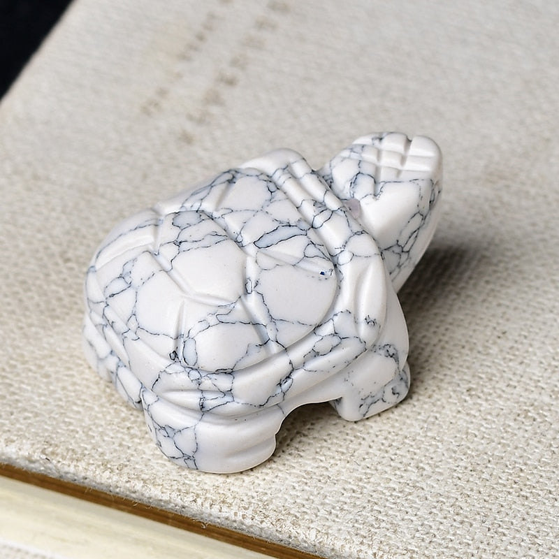 White Turquoise | Crystal Tortoise