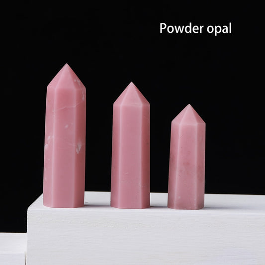 Pink Powder opal | Crystal Tower