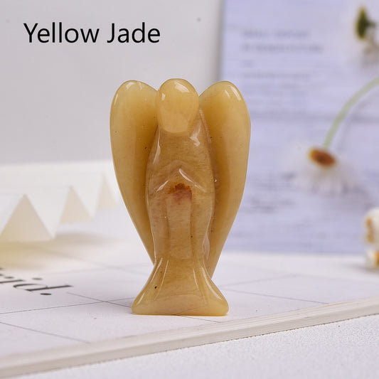 Yellow Jade | Crystal Guardian Angel