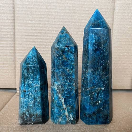 Blue Apatite | Crystal Tower