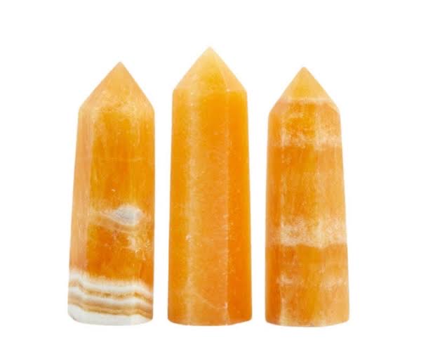 Orange Calcite | Crystal Tower