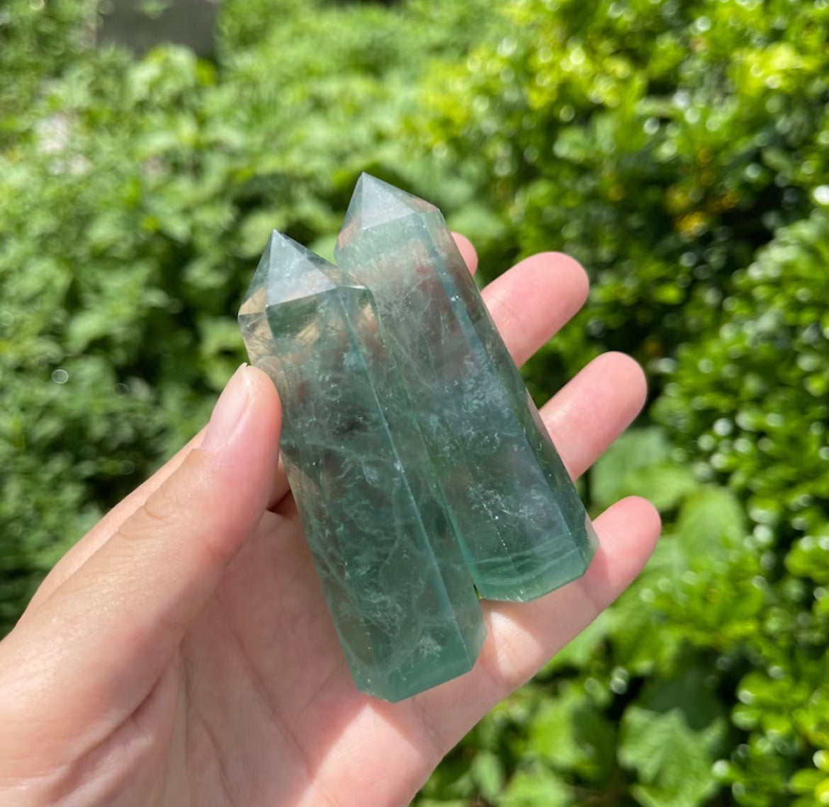 Green Fluorite | Crystal Tower