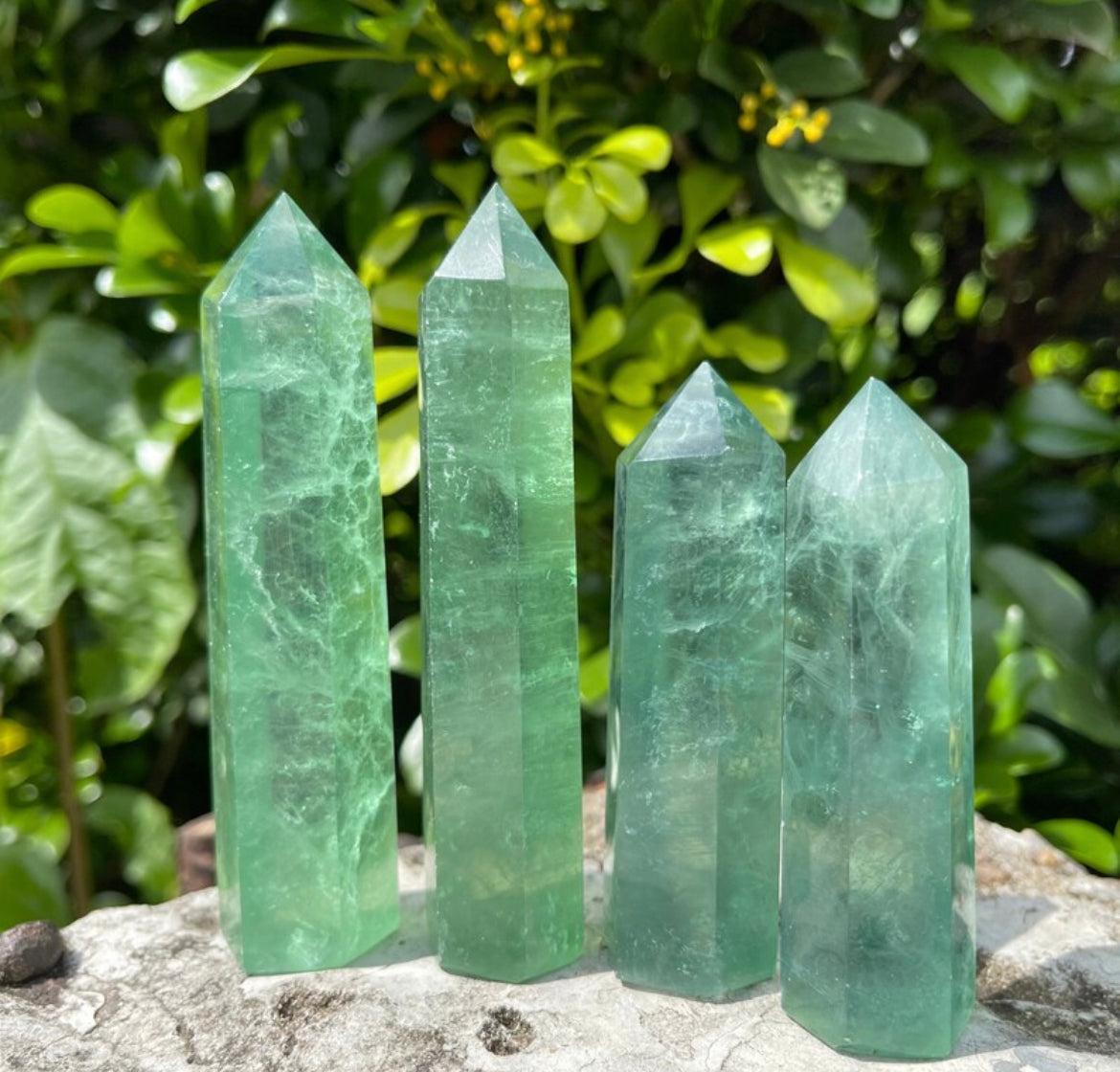 Green Fluorite | Crystal Tower