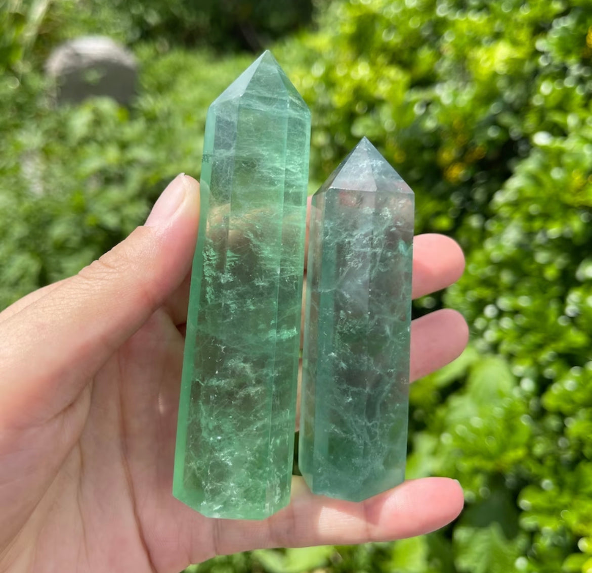 Green Fluorite | Crystal Tower