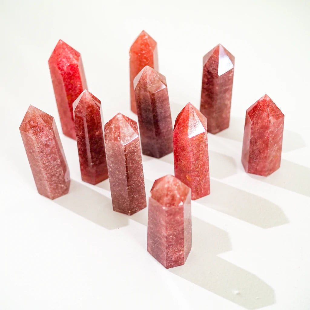 Strawberry Quartz | Crystal Tower