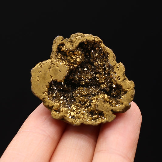 Golde | Geode Druzy Crystal