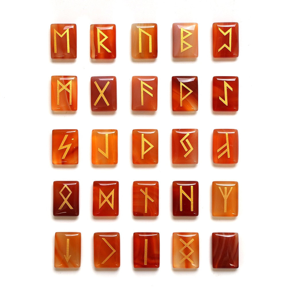 Red Agate | Black Runes