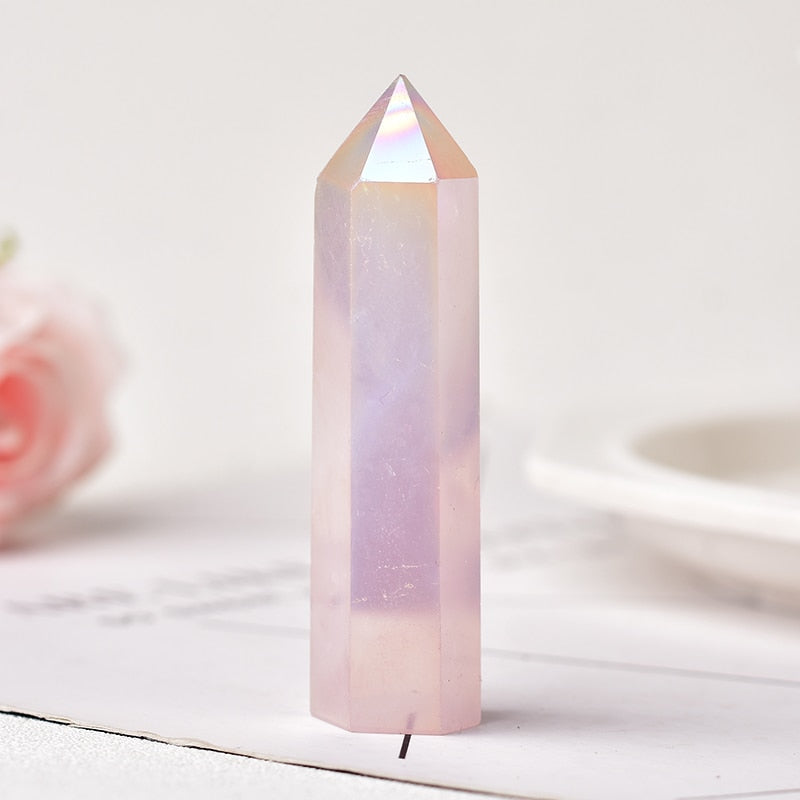Aura Rose Quartz | Crystal Tower