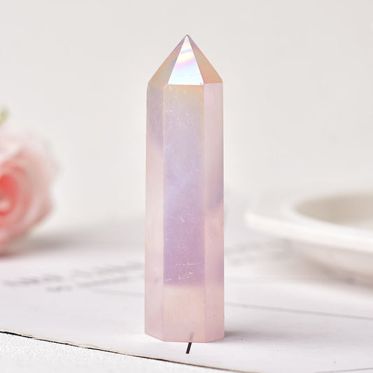 Aura Rose Quartz | Crystal Tower
