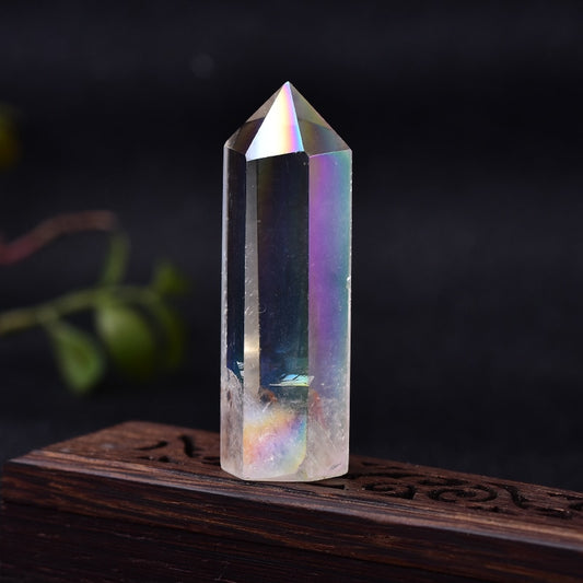 Aura Clear Quartz | Crystal Tower
