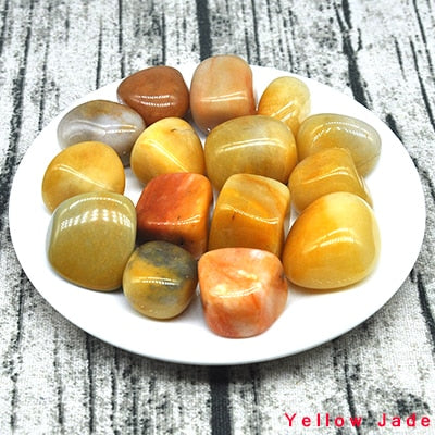 Yellow Jade | Tumbled Crystal